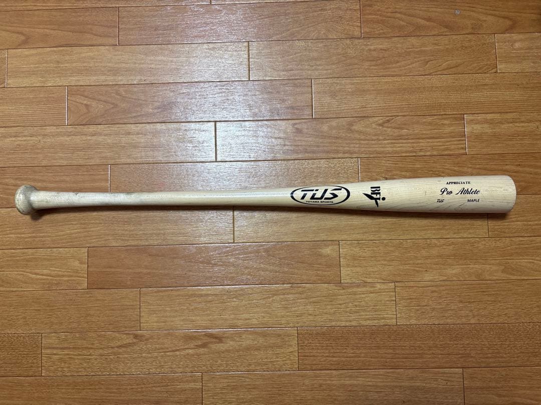 TUS 富山運動具製作所　硬式木製　オーダーバット　BFJ