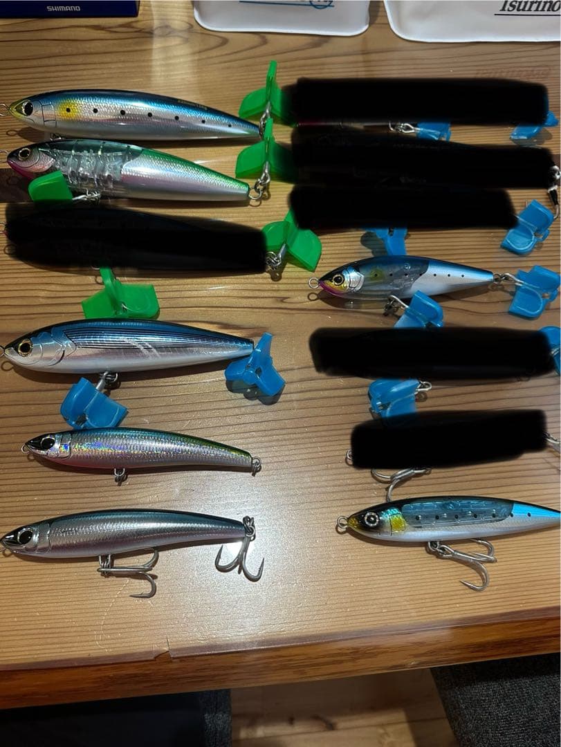 シマノ　オシアシリーズ　ルアー7個セット
