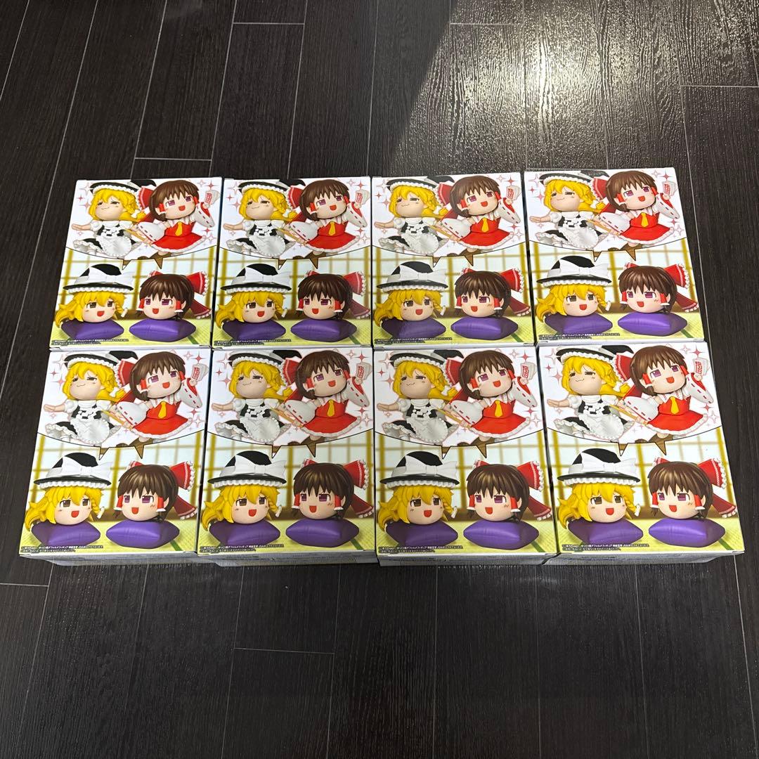 東方Project ゆっくり風 デフォルメフィギュア 霧雨魔理沙&博麗霊夢 8箱