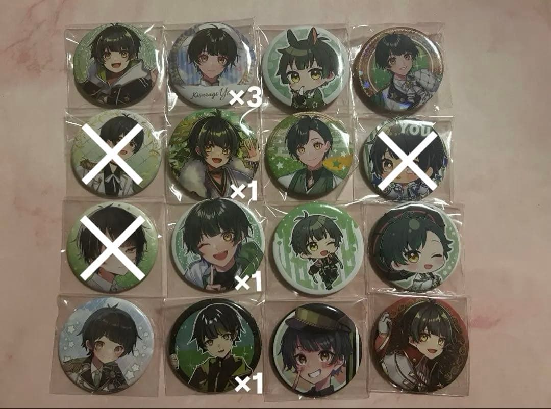 如月ゆう 缶バッジ