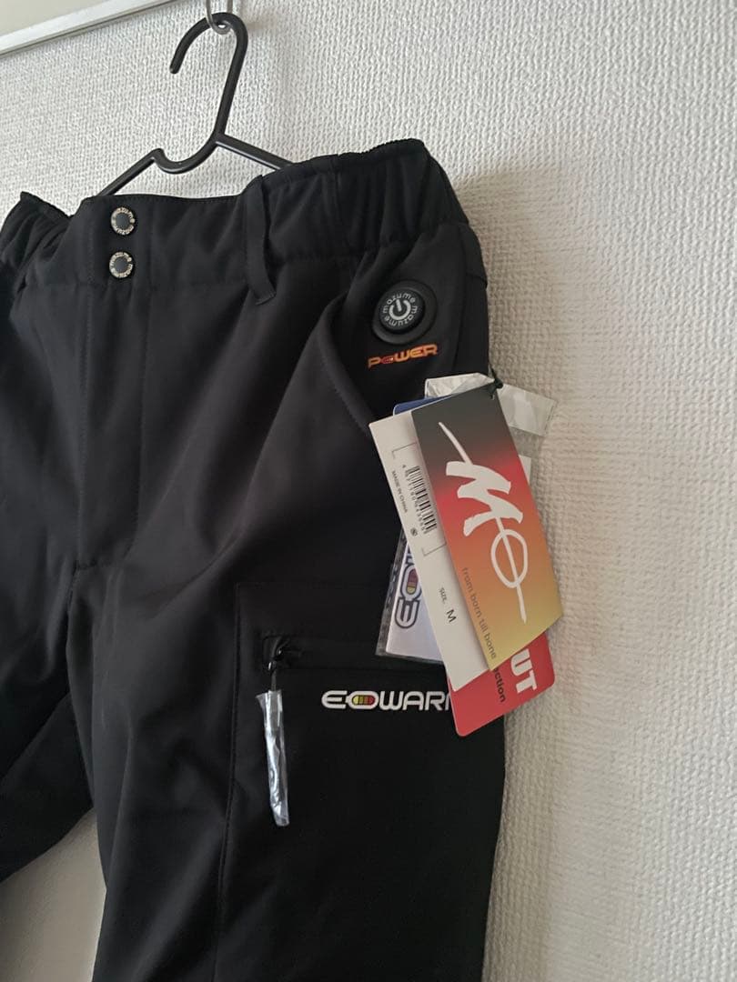 新品未使用 マズメ ヒーターウインドカットパンツ M ブラック