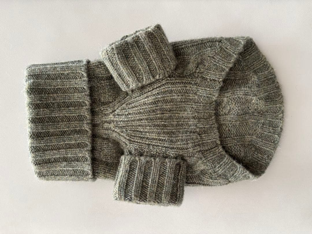 【美品】POLO ラルフローレン　ケーブル カシミヤ ドッグ セーター