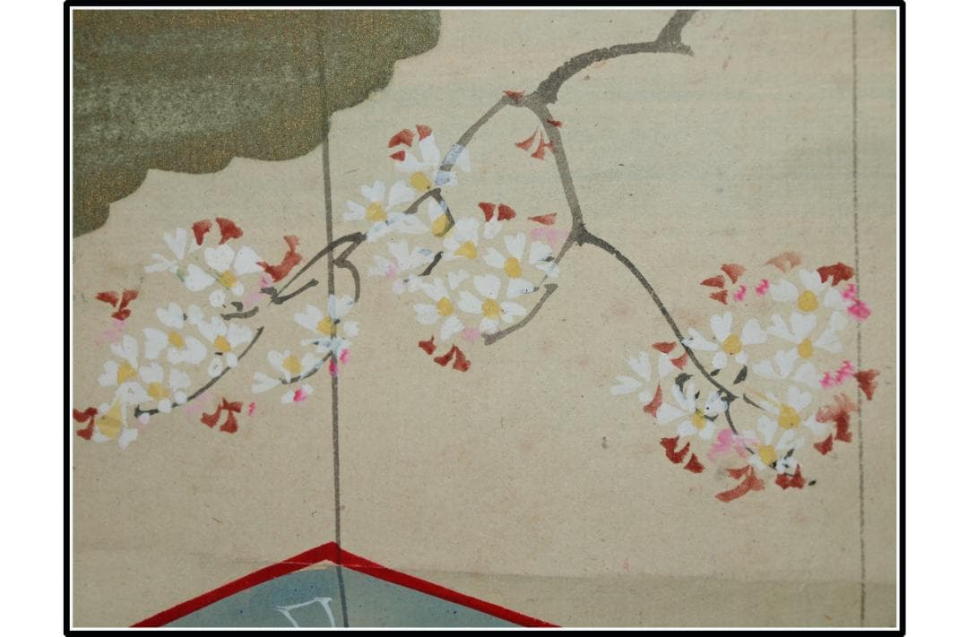 日本時代の掛け軸その　肉筆保証　激安骨董品　江戸鎌倉美术品 X1065C16-8