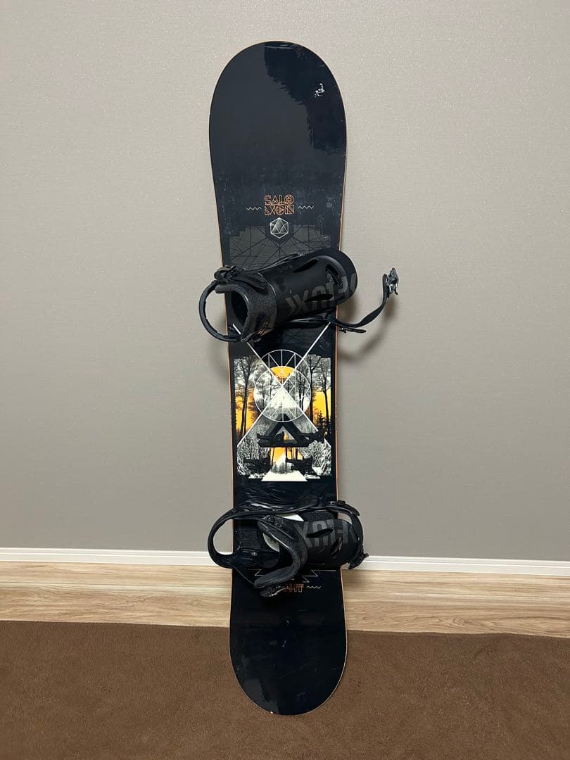 Salomon スノーボード ビンディング付き