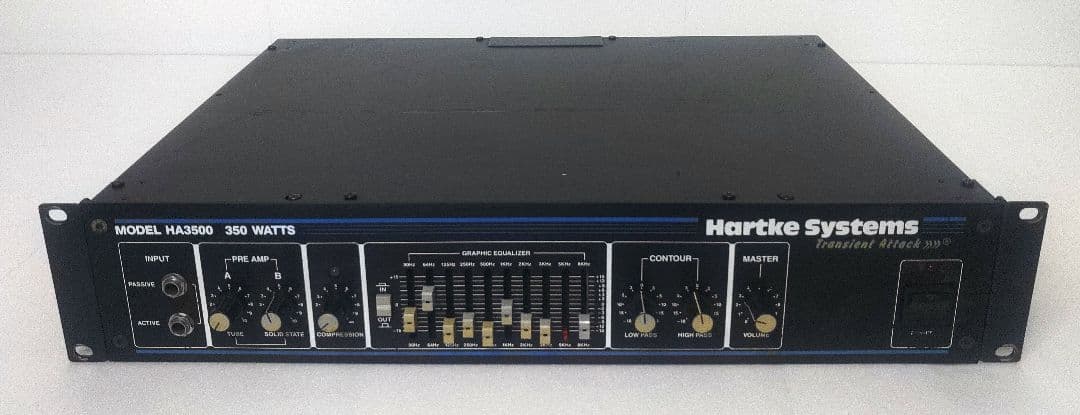 Hartke HA3500 　CLASSIC PRO 2Uラック付属