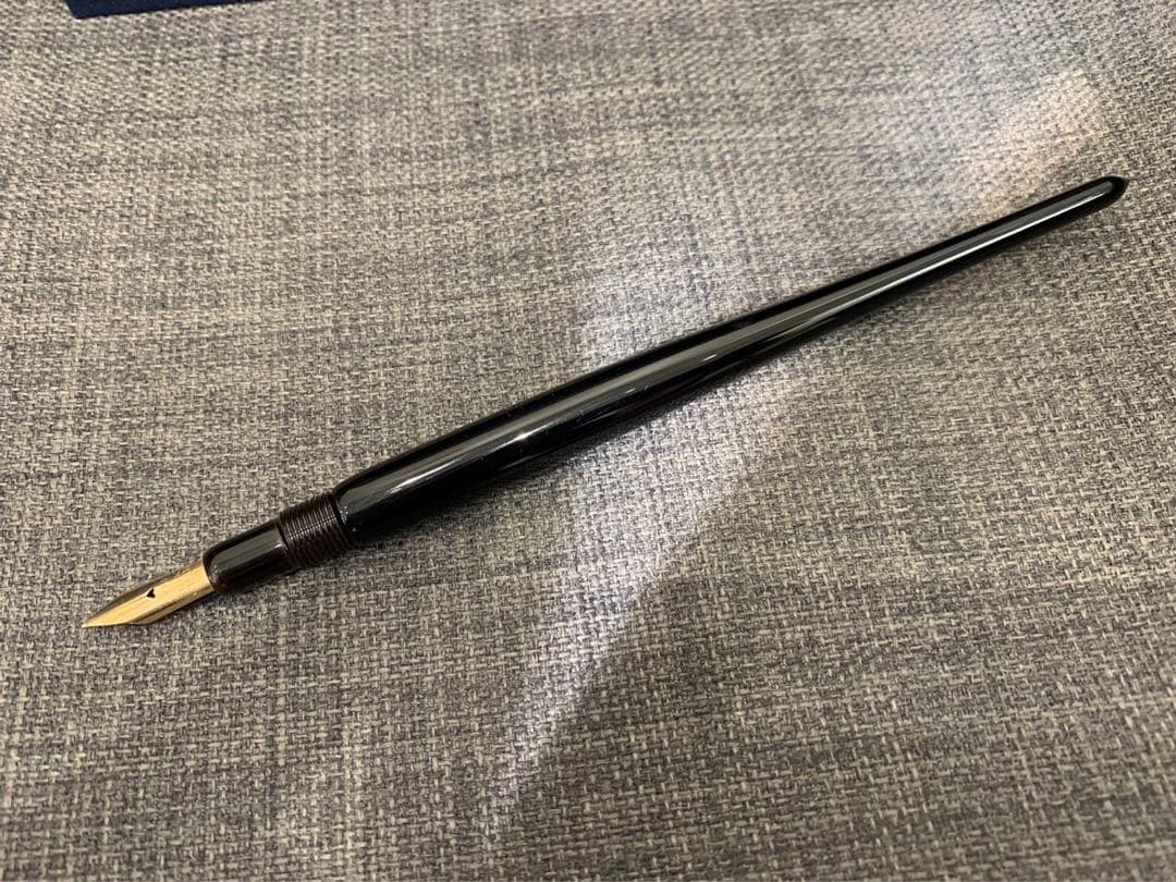 激レア正規未使用 パイロット万年筆 ザ・ペン武蔵 つけペン 吉川英治愛用