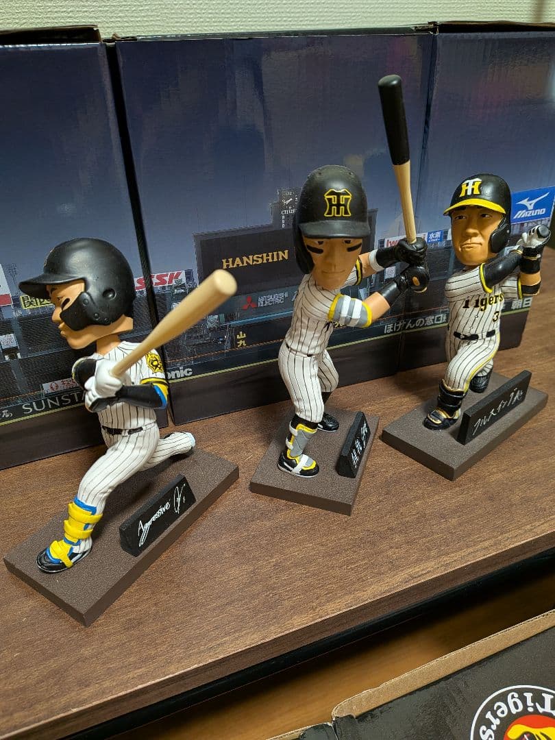 【10体セット】阪神タイガース ボブルヘッド フィギュア 　非売品　レア