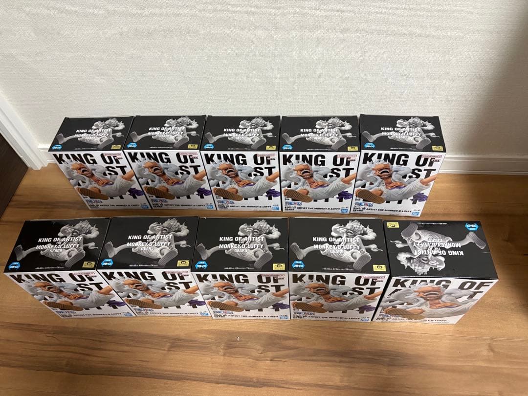 ワンピース　KING OF ARTIS ギア5　ニカ　フィギュア10箱まとめ売り