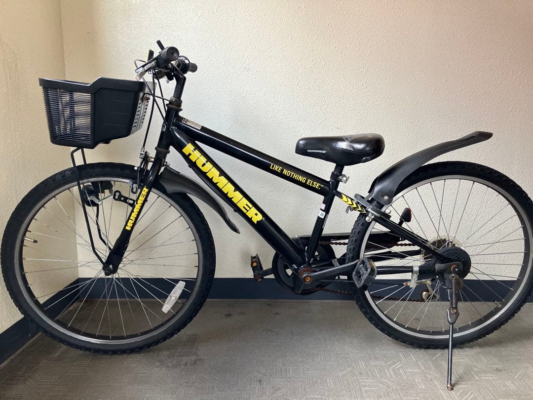 ハイエース-【引き取り限定】HUMMER ハマーマウンテンバイク 24