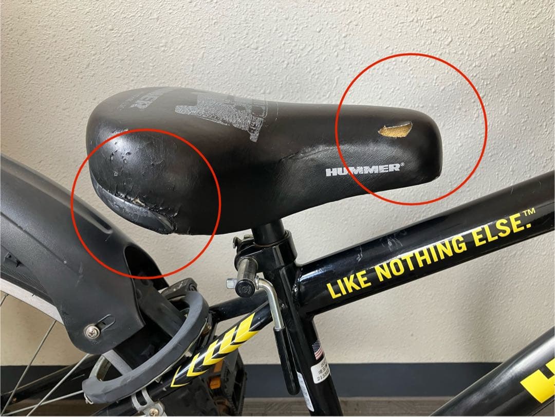 ハイエース-【引き取り限定】HUMMER ハマーマウンテンバイク 24