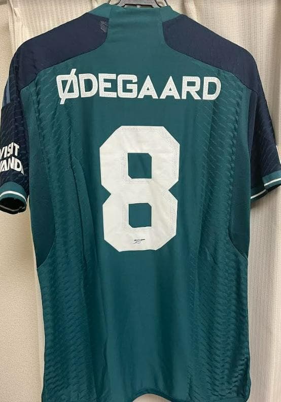 【送料無料】 アーセナル　ウーデゴール　オーセンティック サード（M）23-24