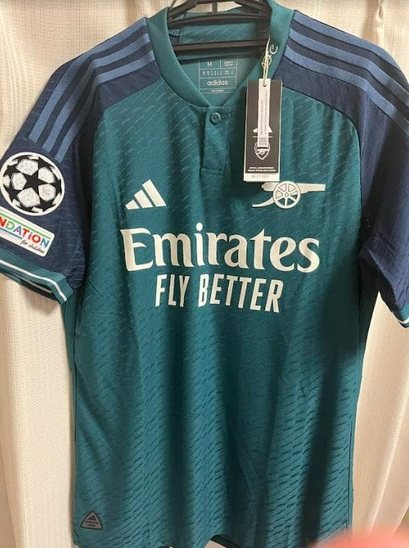 【送料無料】 アーセナル　ウーデゴール　オーセンティック サード（M）23-24