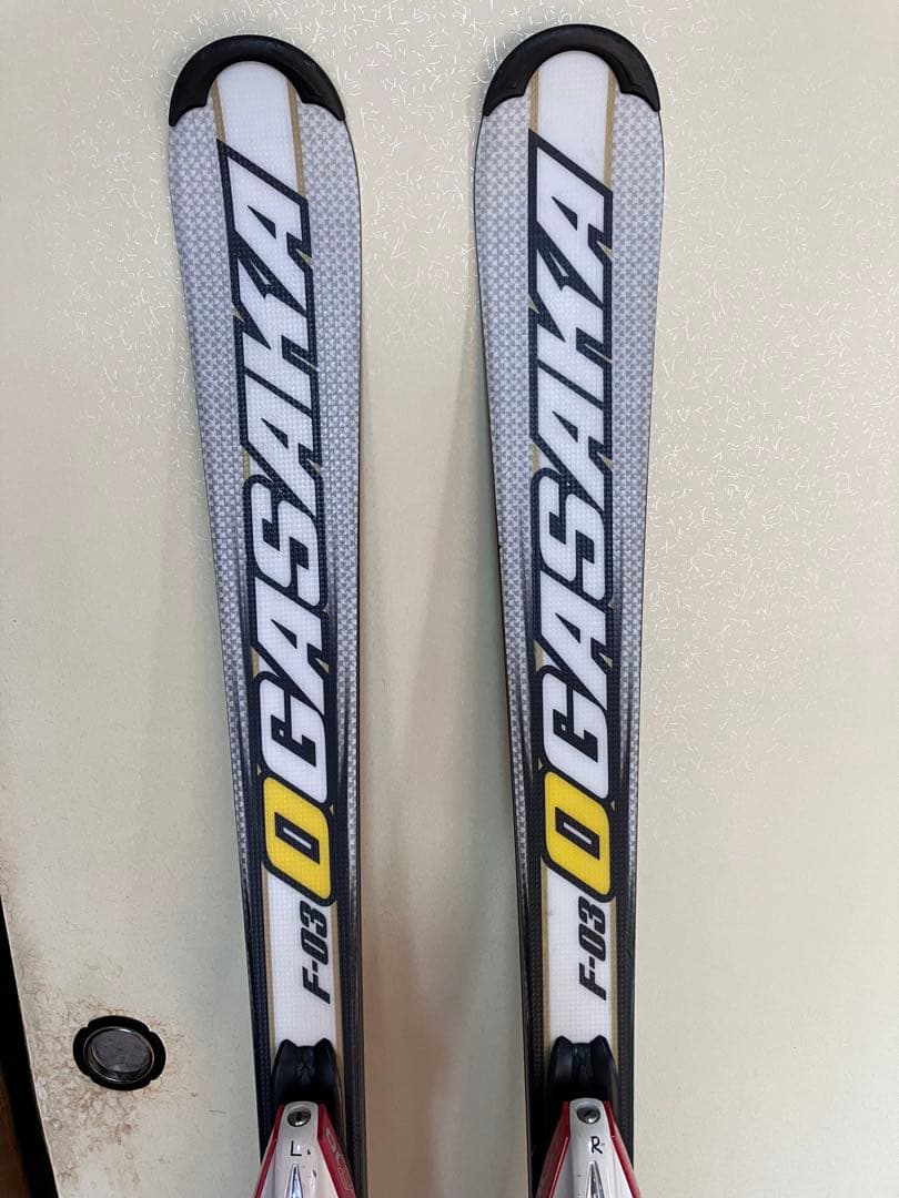 送料込オガサカ F-03 スキー板　155cm
