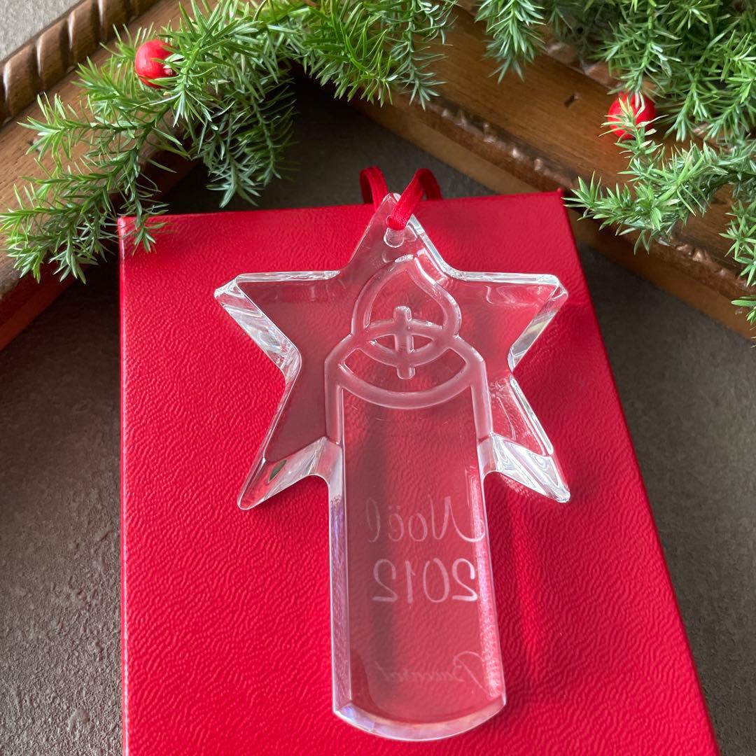 Baccarat 2012年 ノエル クリスマスオーナメント