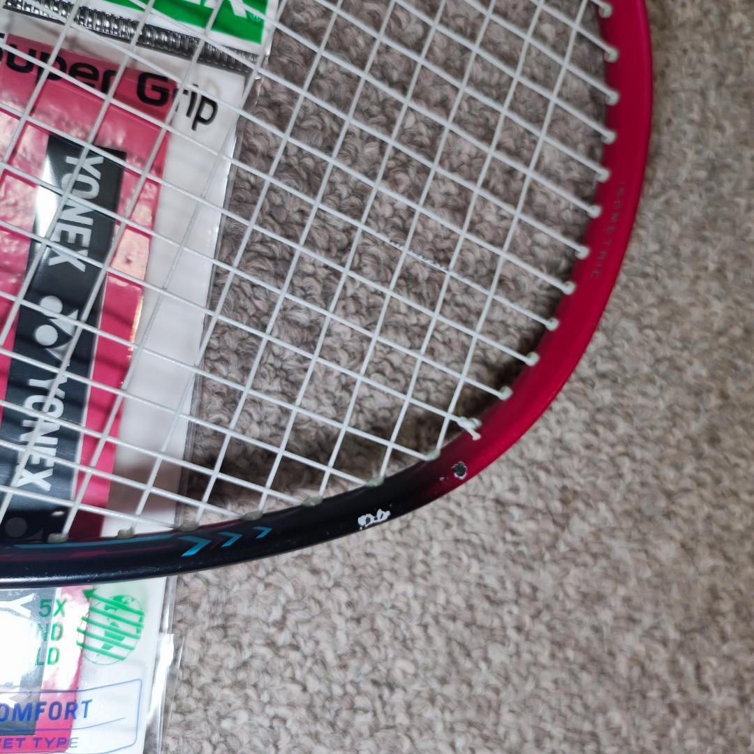 美品 YONEX ナノフレア200 BG65Ti20P 張上 塗装剥れ有 n49