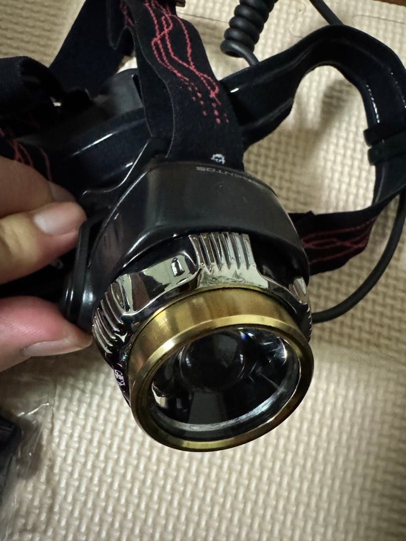 【美品】GENTOS GH-200RG ヘッドライト