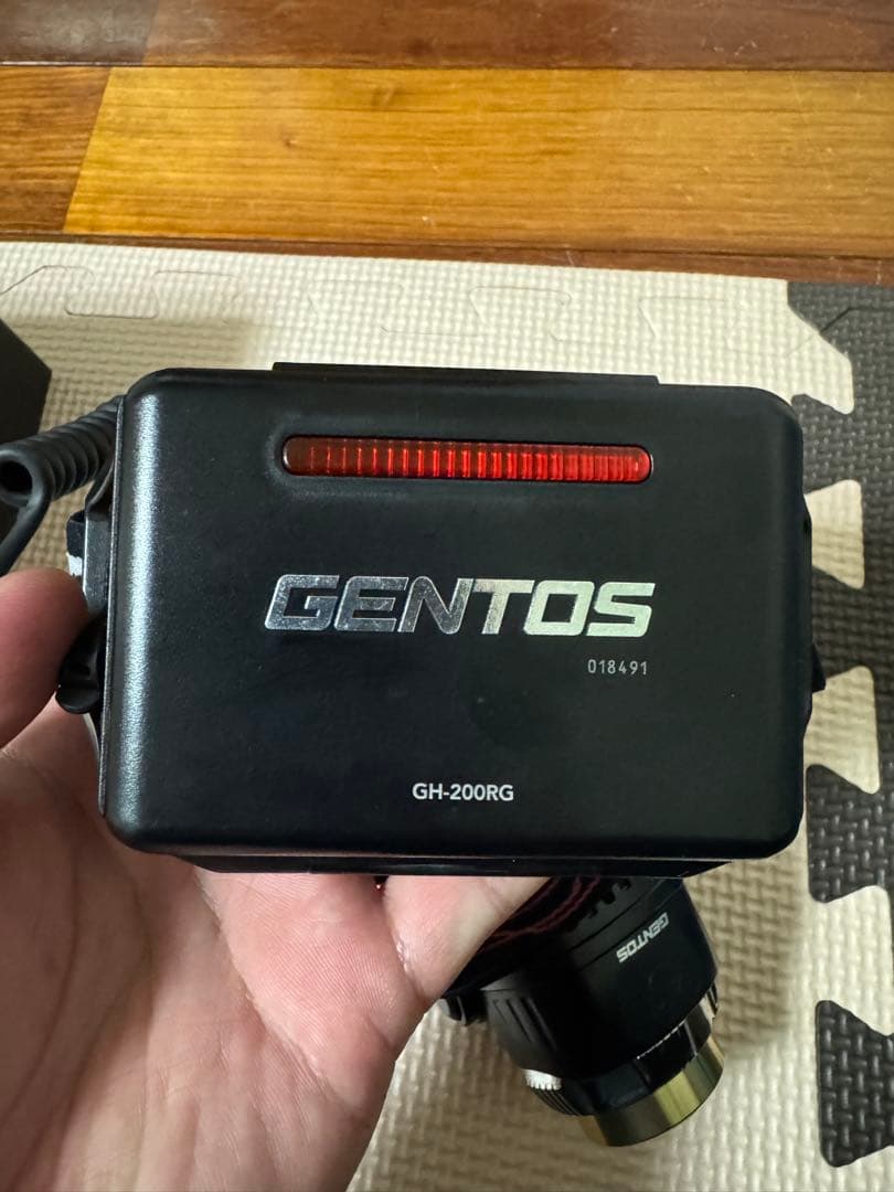 【美品】GENTOS GH-200RG ヘッドライト