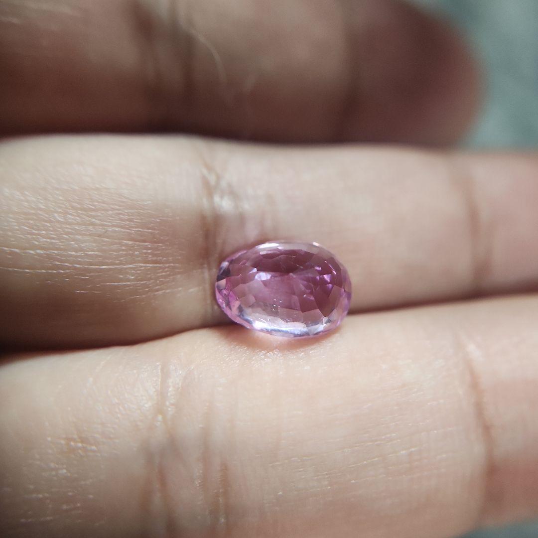 特大！高品質非加熱天然ピンクサファイア 3.787ct