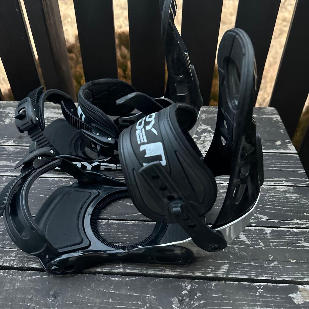 LIEW様JOYRIDE スノーボード ビンディング アルミヒールカップ 黒