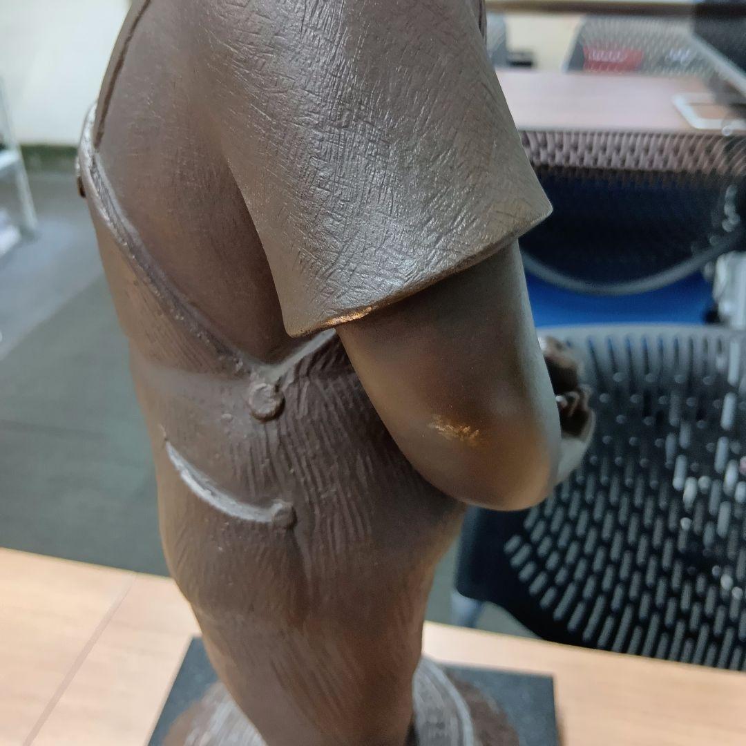 玉野勢三　ブロンズ　高さ約55cm　彫刻　銅像　置物