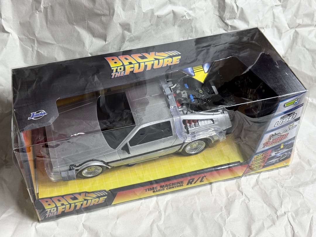 Jada Toys バックトゥザフューチャー 1/16 デロリアン ラジコン