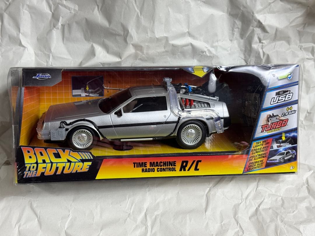 Jada Toys バックトゥザフューチャー 1/16 デロリアン ラジコン
