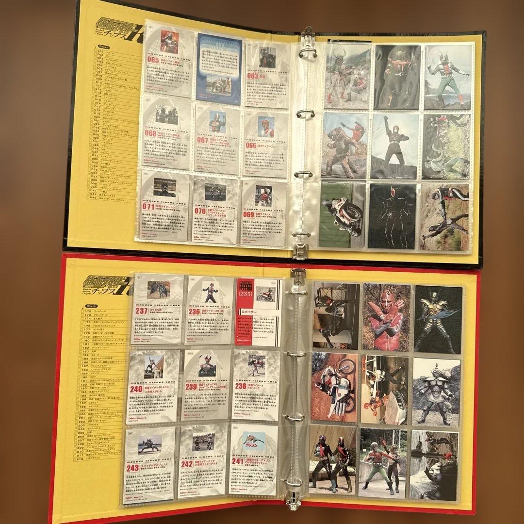 仮面ライダー チップスR カード◇第１記録、第２記録 カルビー×マガジンZ