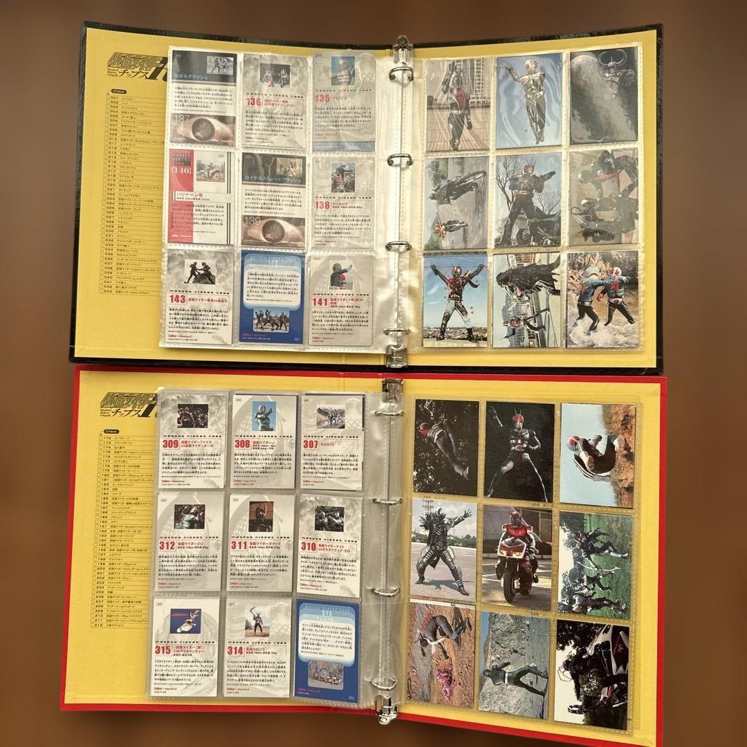 仮面ライダー チップスR カード◇第１記録、第２記録 カルビー×マガジンZ