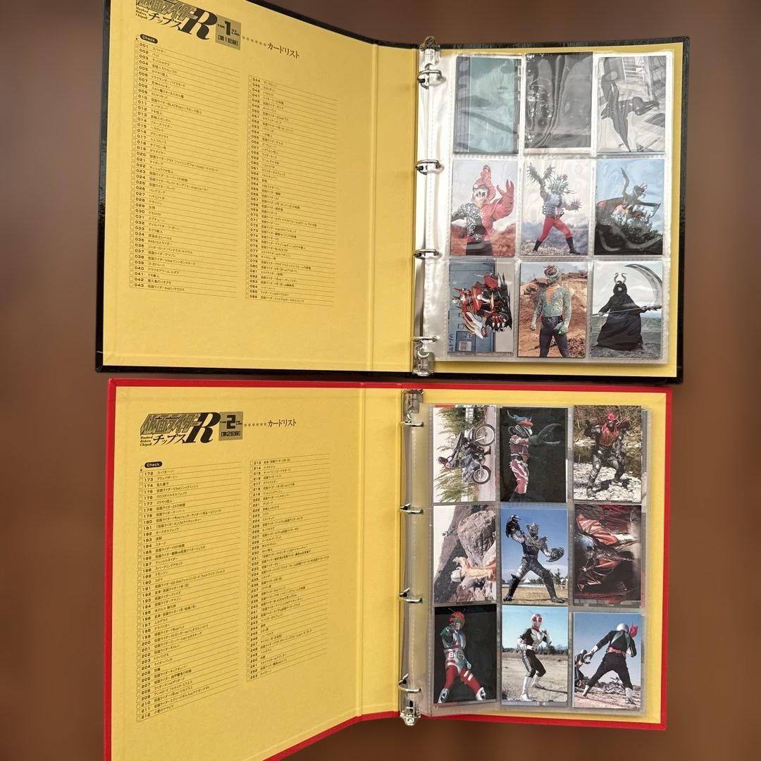 仮面ライダー チップスR カード◇第１記録、第２記録 カルビー×マガジンZ