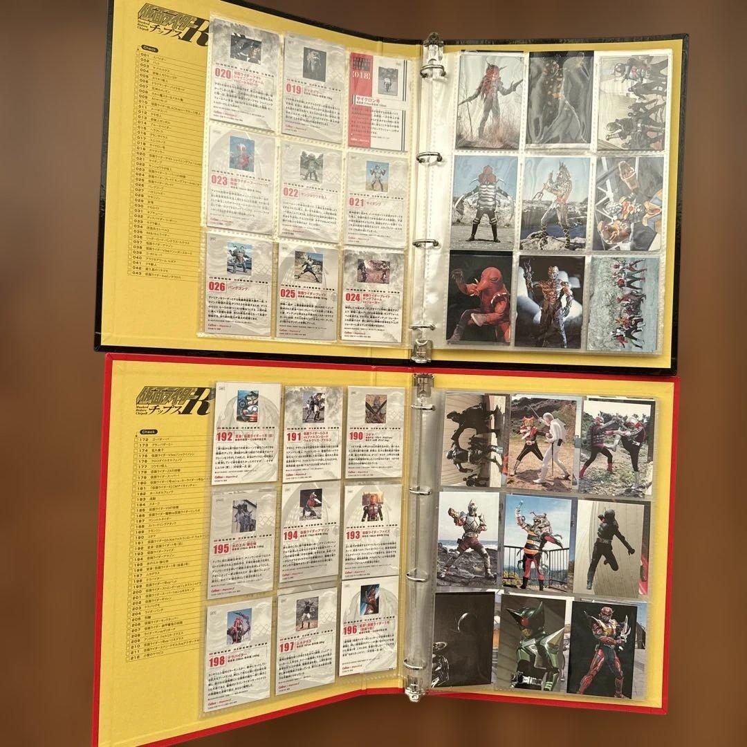 仮面ライダー チップスR カード◇第１記録、第２記録 カルビー×マガジンZ