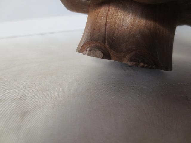 木彫観音立像　木彫仏　木彫　高さ24㎝　　R7/12/3-1