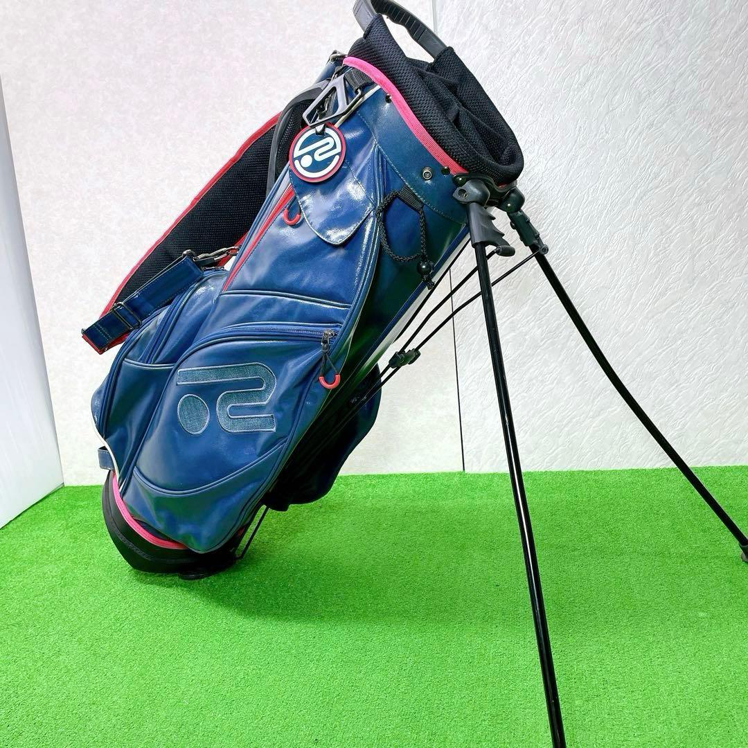 美品！Rosasen ロサーセン キャディバッグ スタンド付き　5分割　9型