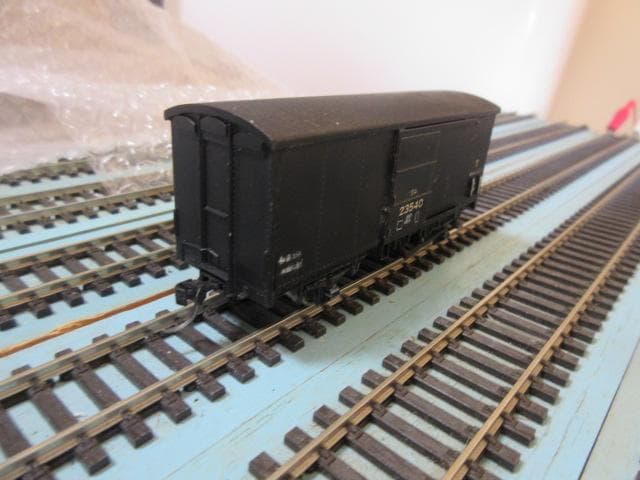 有蓋貨物列車セット （ワム系）HOゲージ（金属製・カツミ/エンドウ/つぼみ堂製）