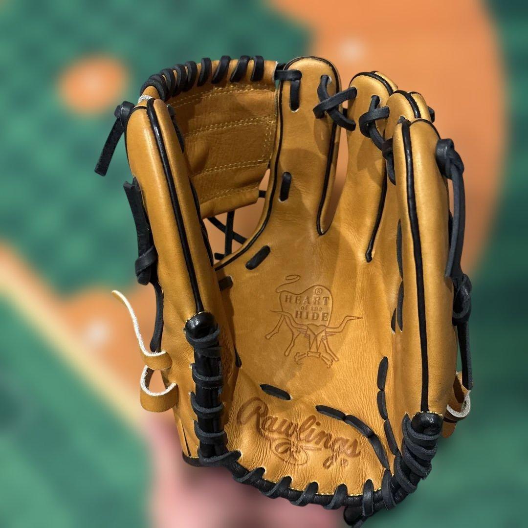 Rawlings 軟式グローブ ブラウン 右投げ用　オマービスケル　ローリングス