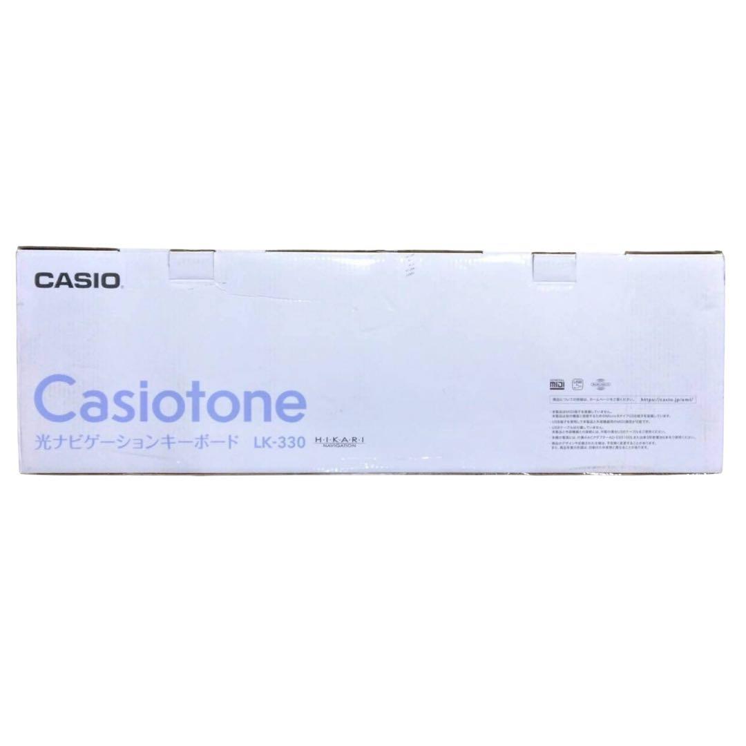 CASIO　光ナビゲーション　電子キーボード　LK-330