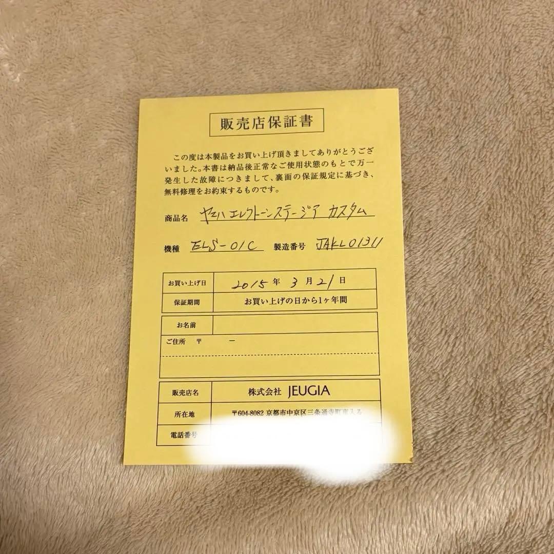 YAMAHA ELS-01C 動作確認済み 最終価格