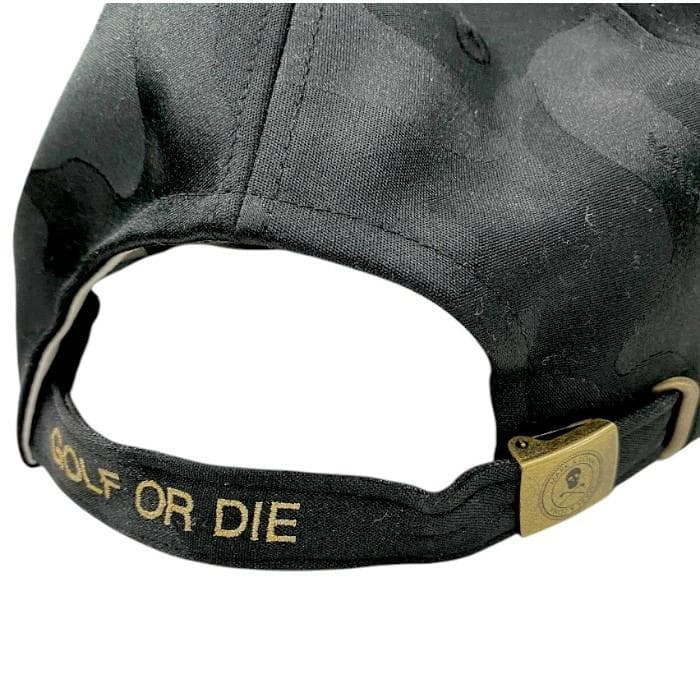 マーク＆ロナ 日本製 スカルワッペン 迷彩 カモフラ キャップ 帽子 ゴルフ