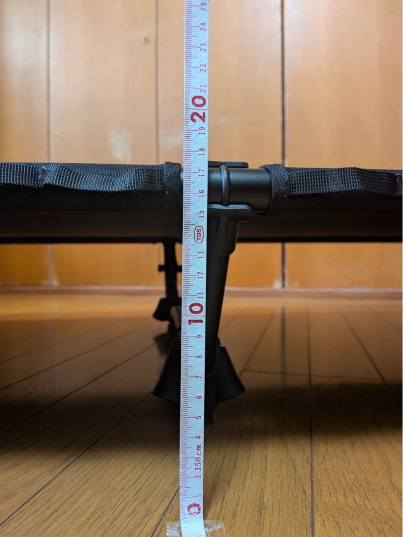 【中古】ブルックリンアウトドアカンパニー 600Dフォールディングコット 黒