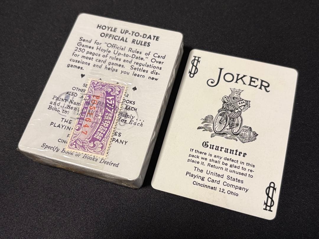 新品未使用 Bicycle Racer Back 赤 オールド レーサーバック