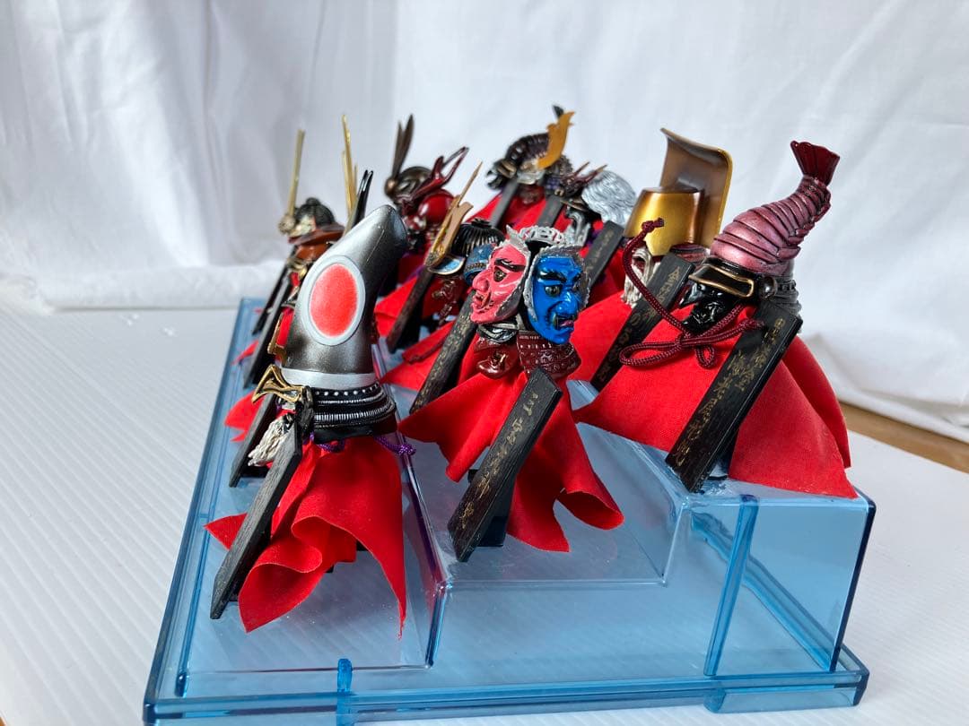 兜ミニチュアコレクション　戦国武将　武具　甲冑