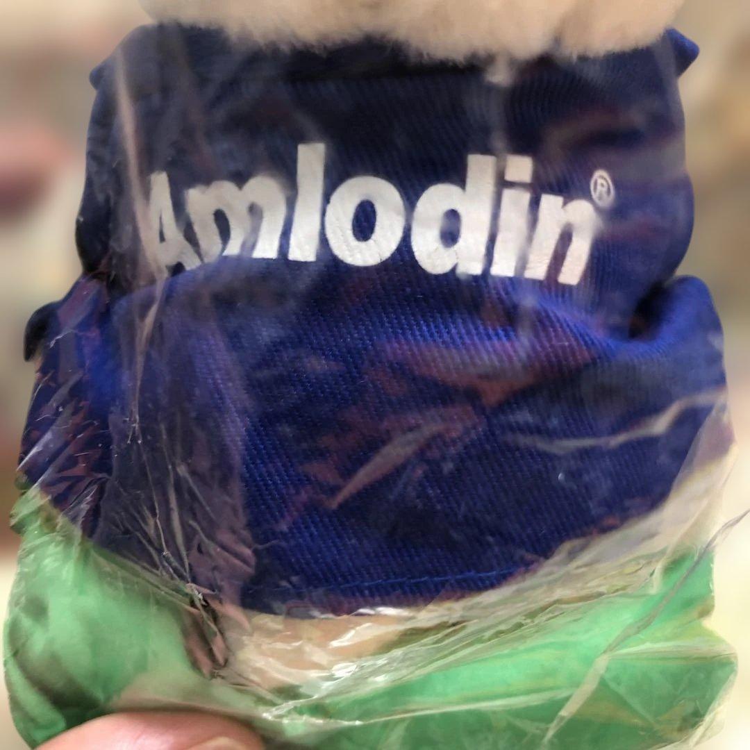 大日本住友製薬会社　Amlodin マスコット ぬいぐるみ