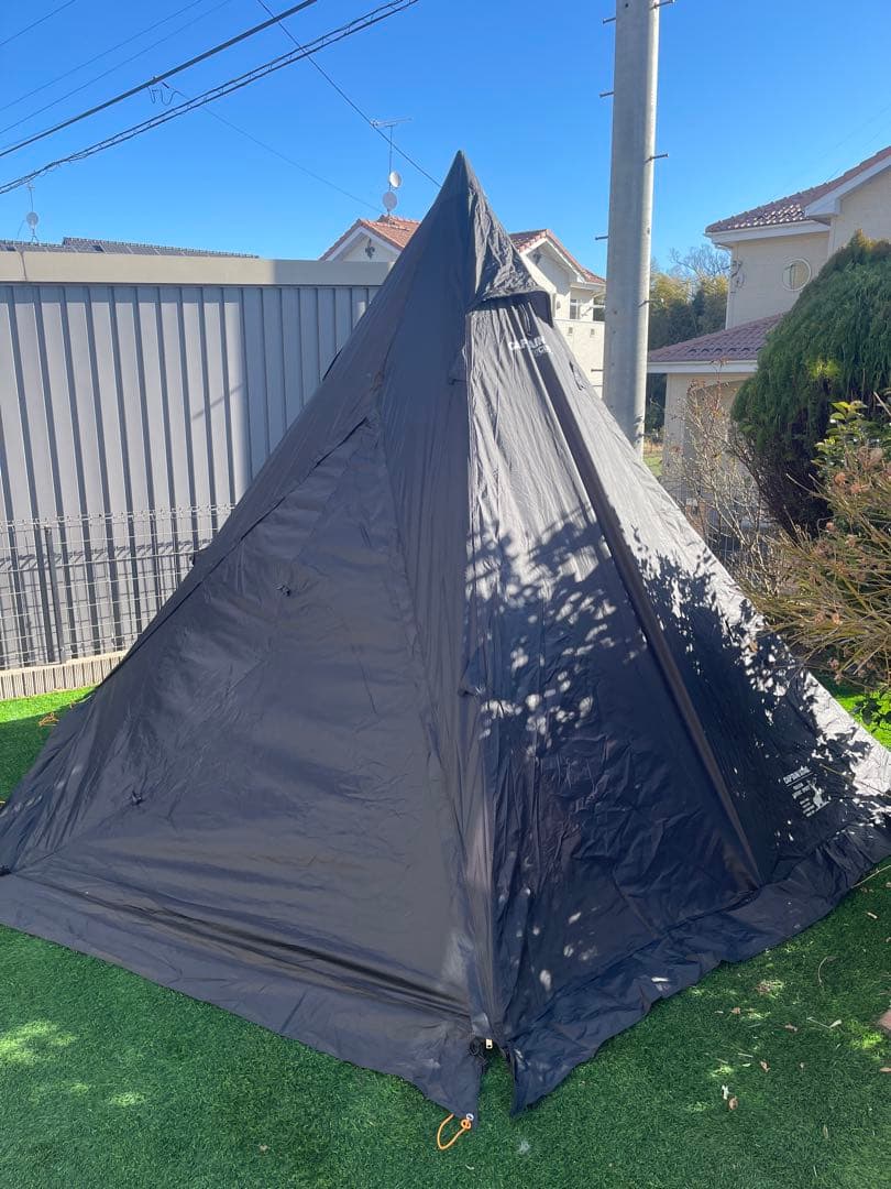 CAPTAIN STAG CS BLACK LABEL ワンポールテント