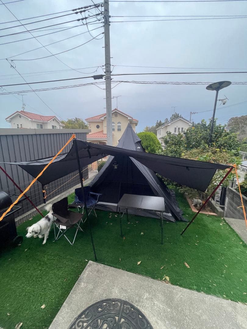 CAPTAIN STAG CS BLACK LABEL ワンポールテント