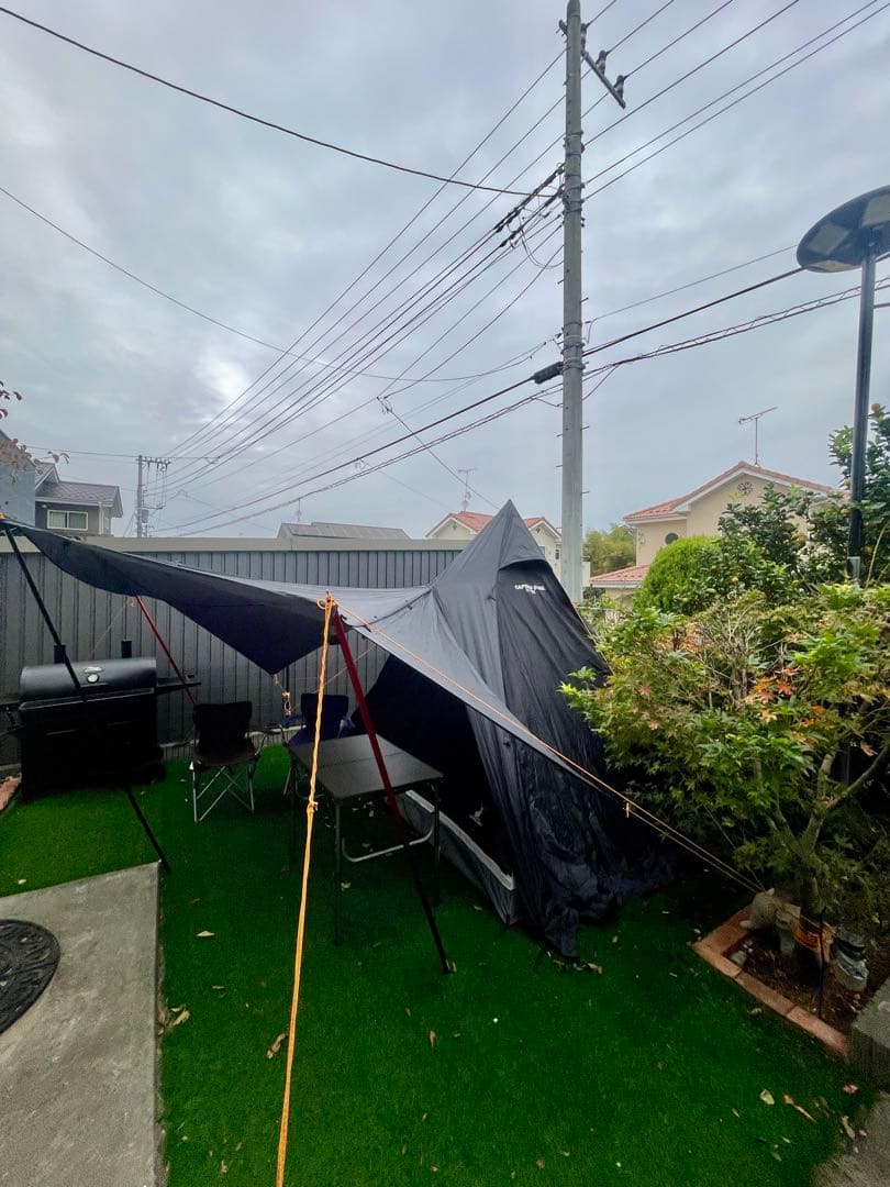 CAPTAIN STAG CS BLACK LABEL ワンポールテント