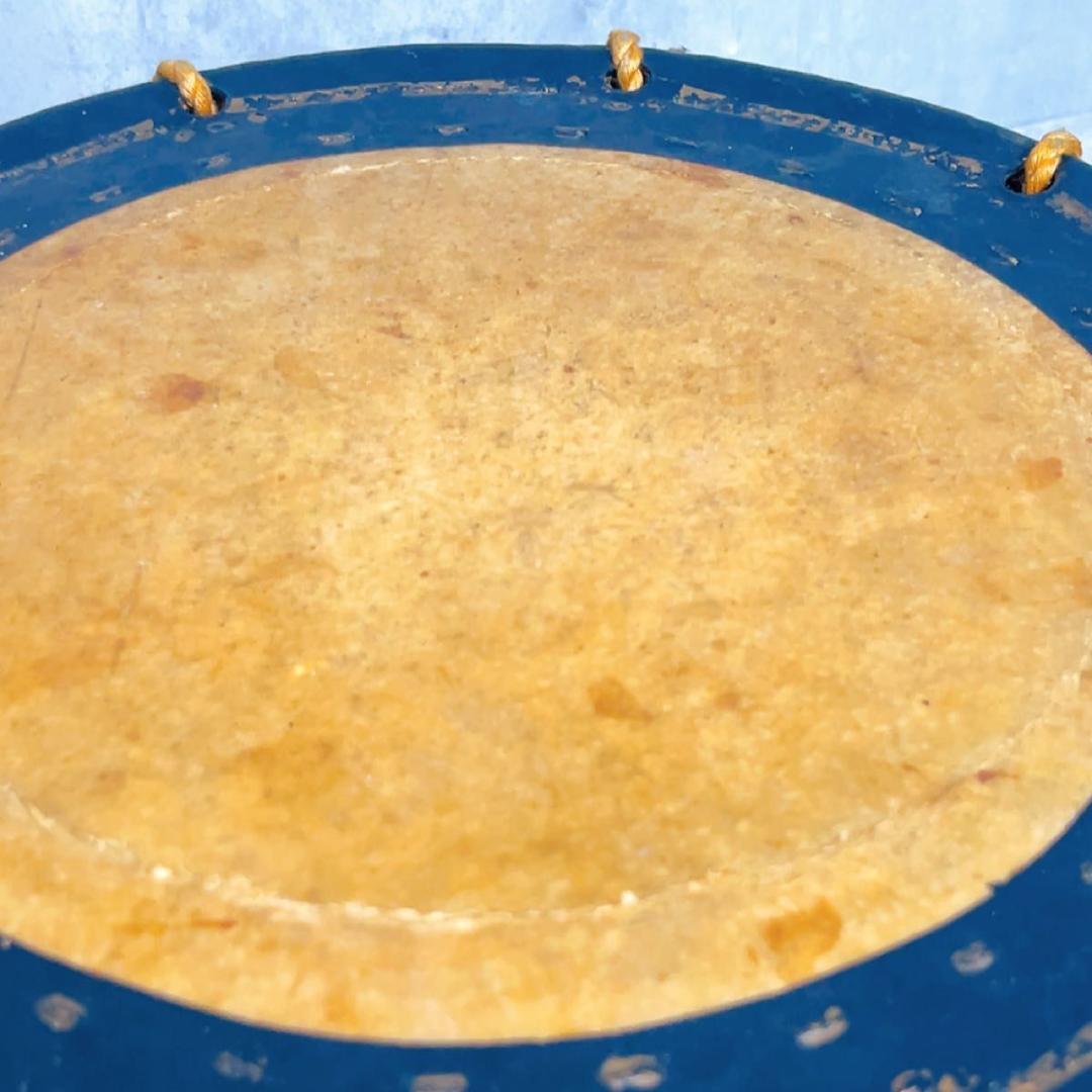 締太鼓 和太鼓 和楽器 締め太鼓 打楽器　台　打面34センチ