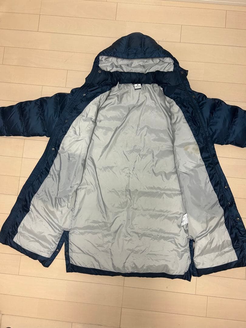 【極暖】NIKE（ナイキ）ロングダウンコート ベンチコート Lサイズ