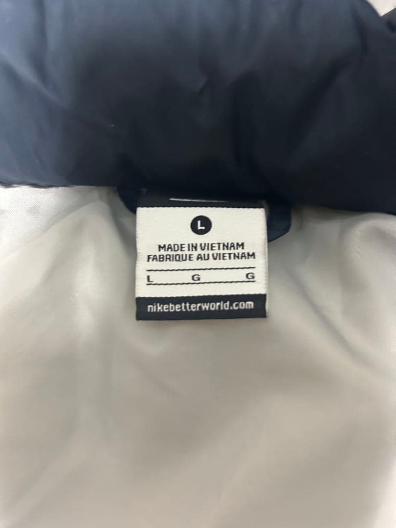 【極暖】NIKE（ナイキ）ロングダウンコート ベンチコート Lサイズ