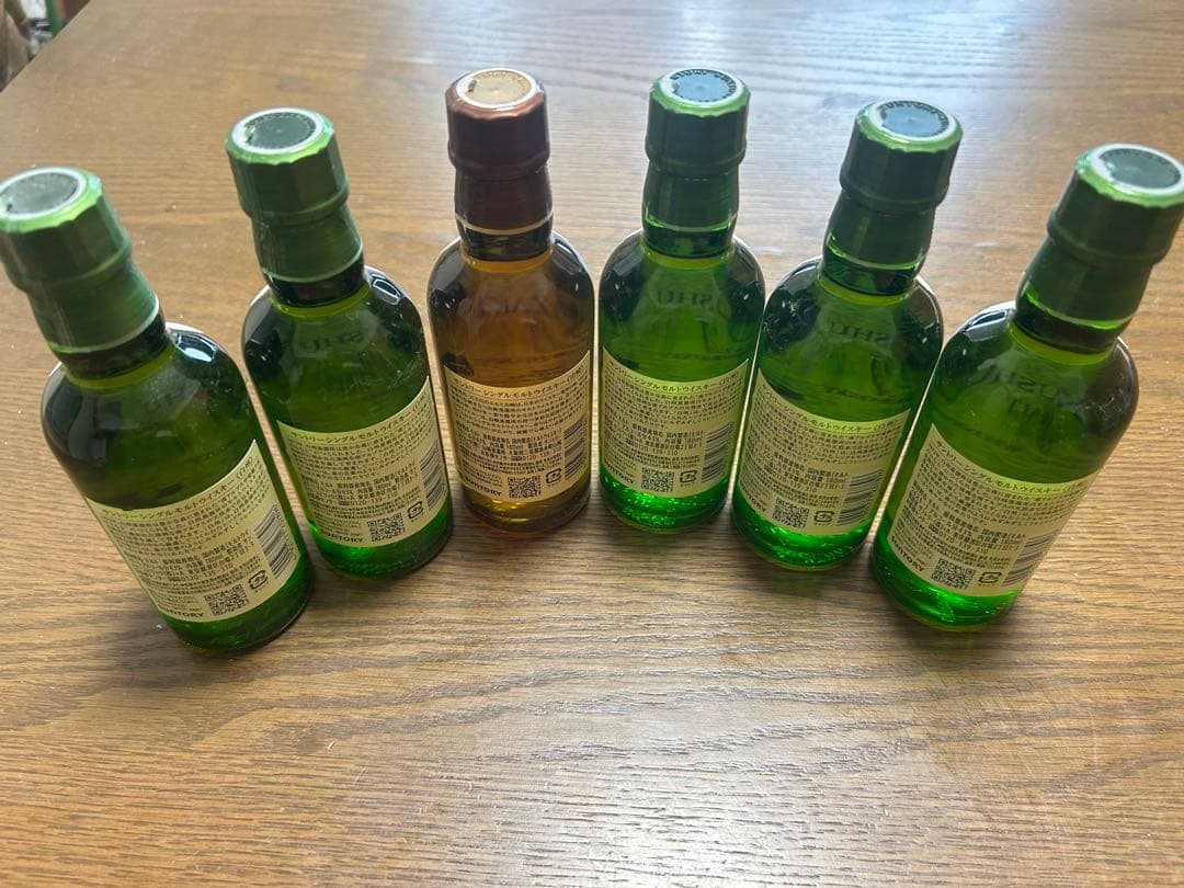 山崎1本白州5本　180ml6本セット