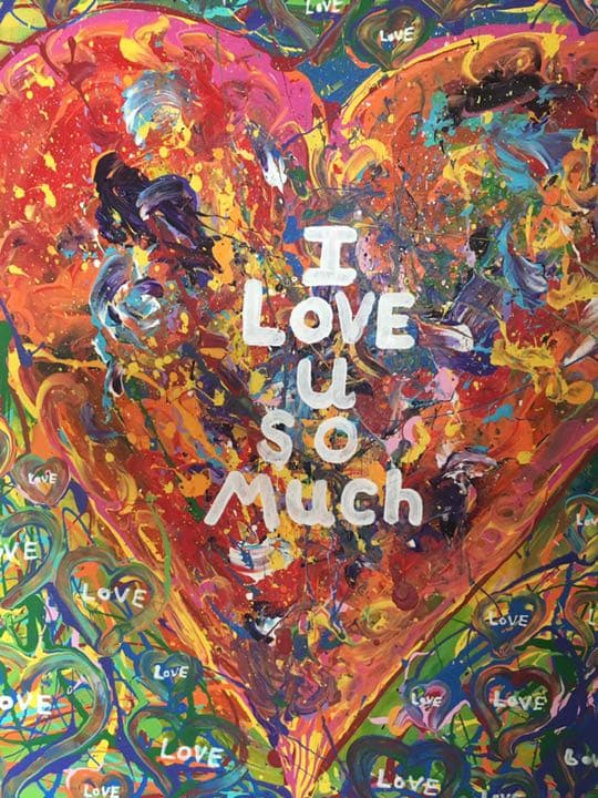 ★Original ART 《I LOVE U SO MUCH》