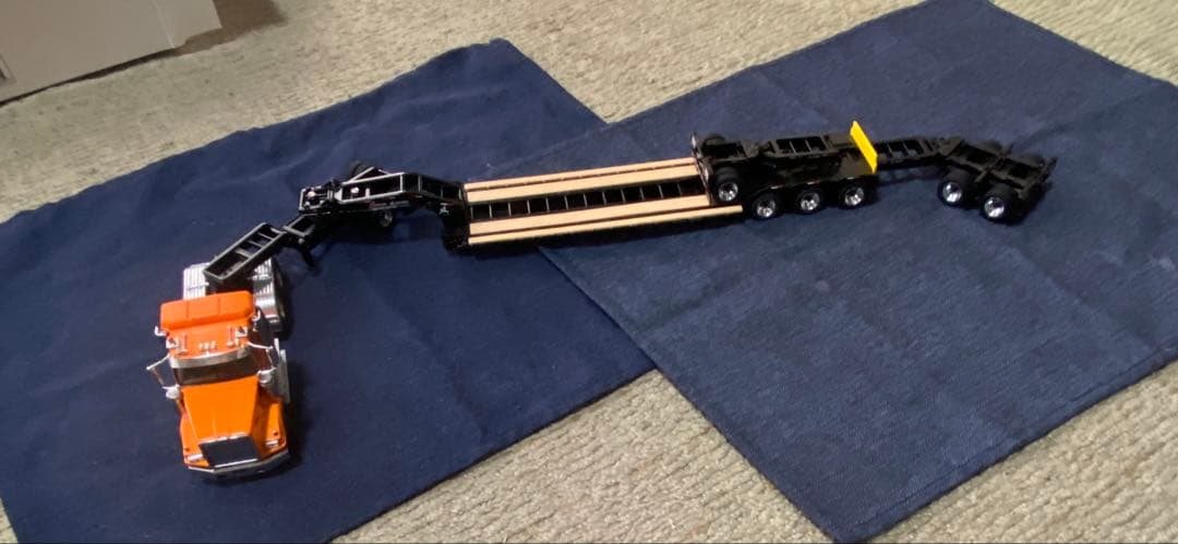 ダイキャストマスター　1/50 トラクター　トレーラー　セット　重量物運搬